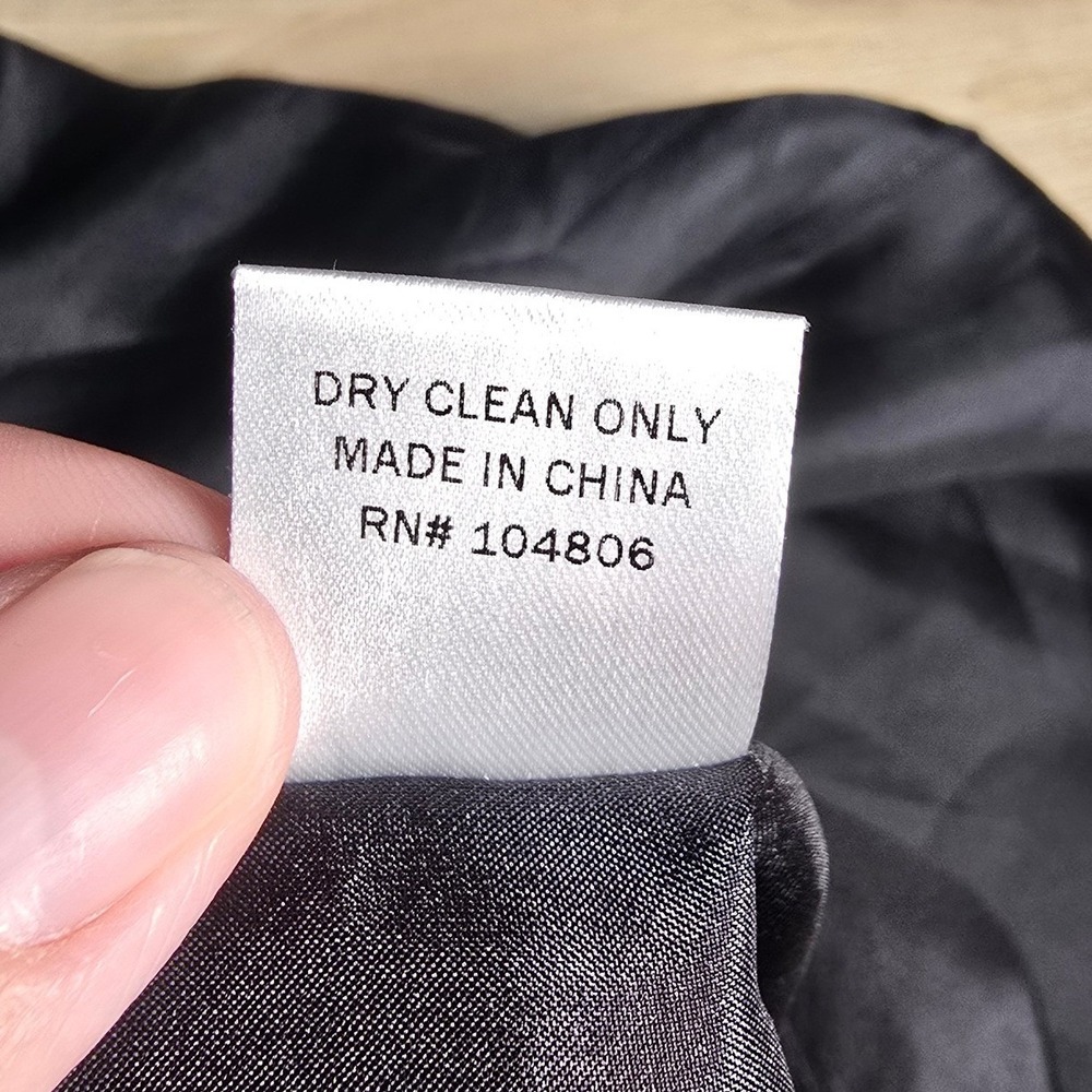 Julie Haus 100% Silk Halter Mini Dress – Black, Elegant Pleated Skirt Size 6 - Picture 7 of 9